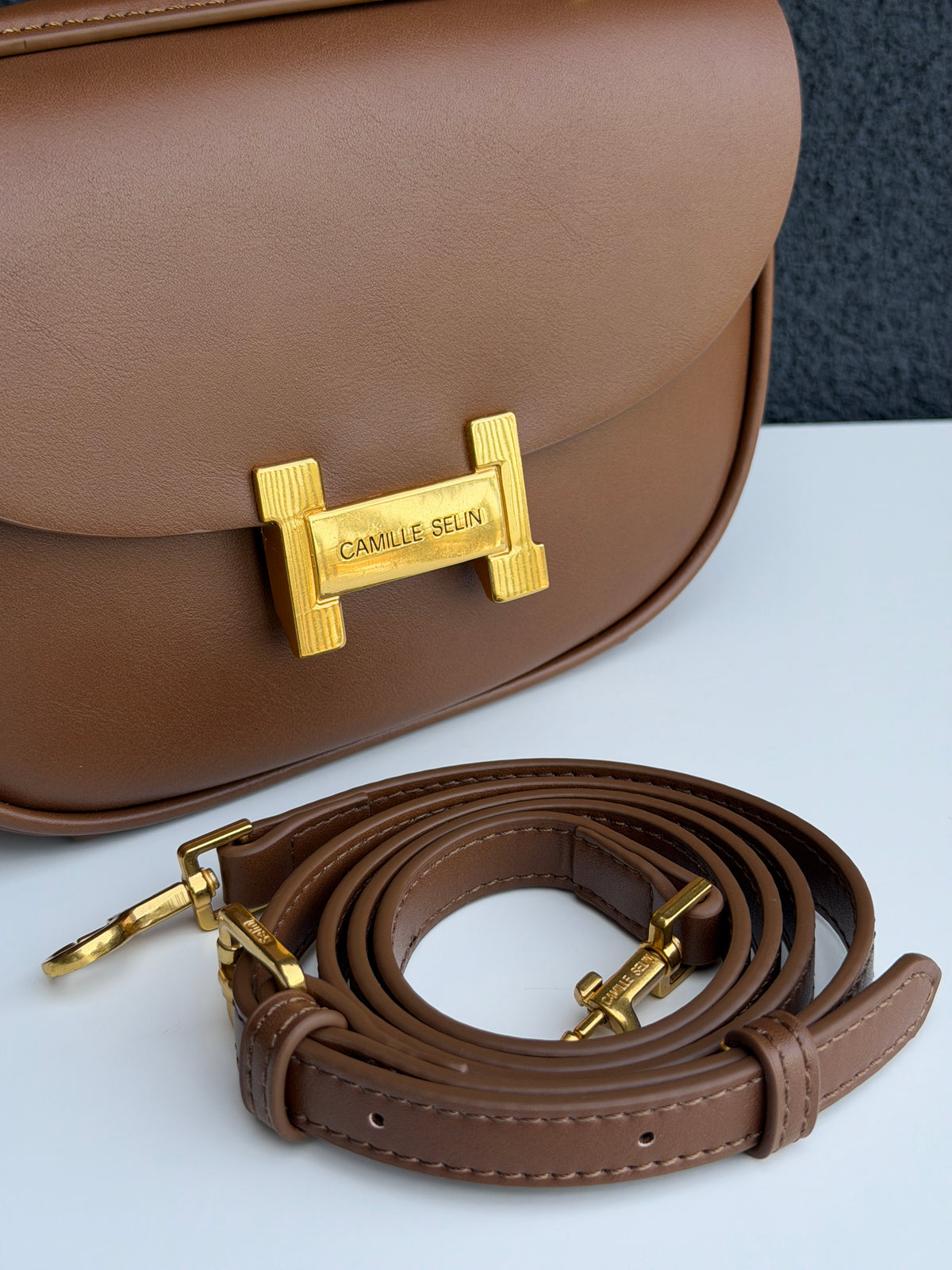 Brown Crossbody Handbag