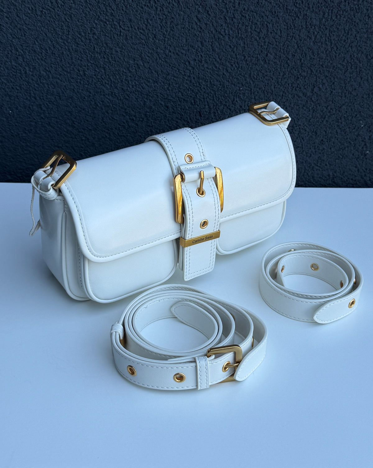 White Shoulder Handbag