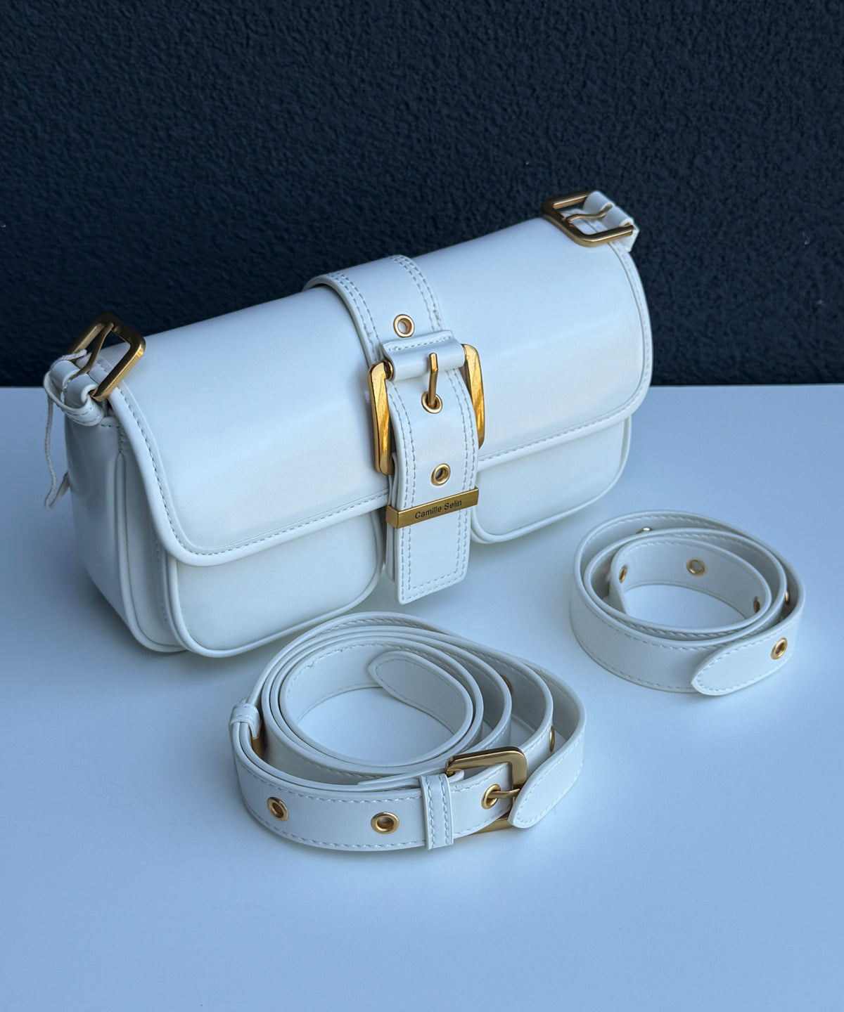 White Shoulder Handbag
