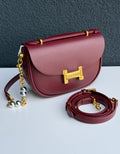 Burgundy Crossbody Handbag